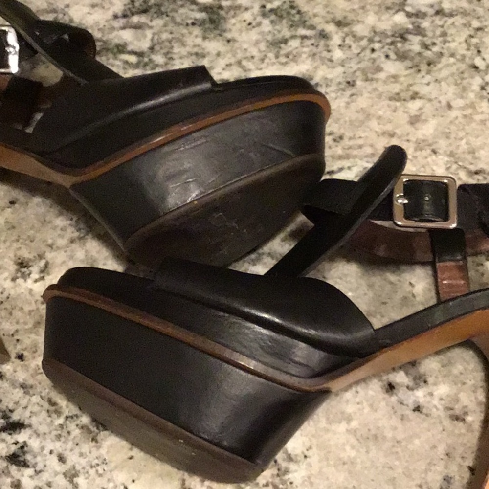 Marni Leather Platform Heels - Picture 6 of 8